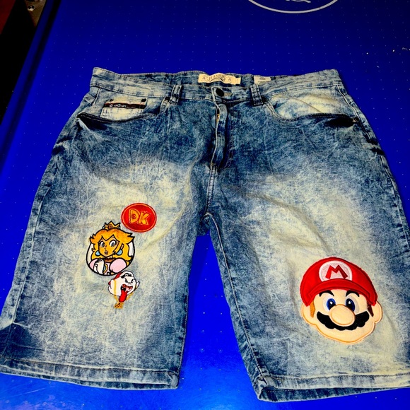 Donkey Kong Mario mashup shorts